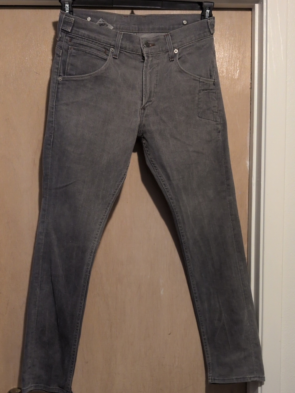 Levi's Men's Slim Straight Gray Denim Jeans
